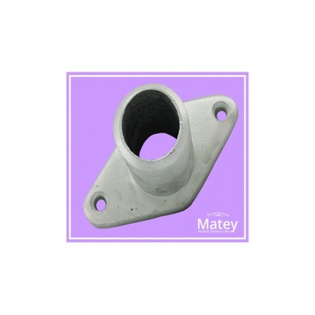 BRIDA ALUMINIO COCOL PARA TUBO DE 25 MM.