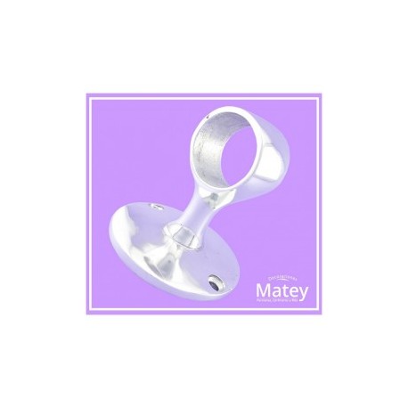 SOPORTE PASAMANO DE ALUMINIO PARA TUBO DE...