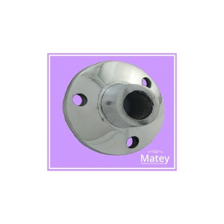 BRIDA DE ALUMINIO PARA TUBO DE 13 MM.