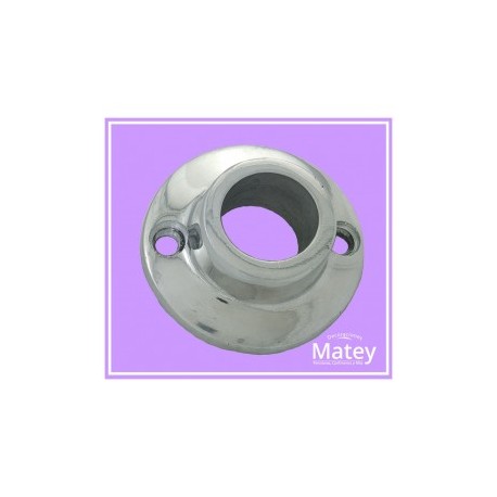 BRIDA DE ALUMINIO PARA TUBO DE 16 MM.