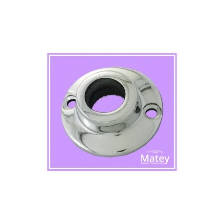 BRIDA DE ALUMINIO PARA TUBO DE 19 MM.