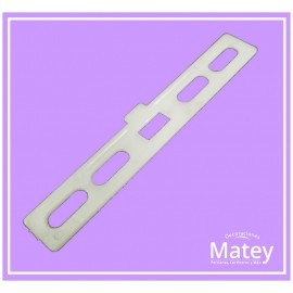 Percha plástica para hoja de tela