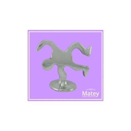 SOPORTE EN ALUMINIO MUÑECO CHICO PARA TUBO...