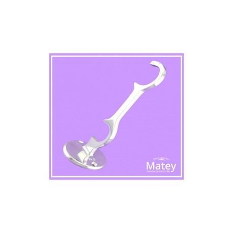 SOPORTE EN ALUMINIO DOBLE PARA TUBO DE 32 MM.