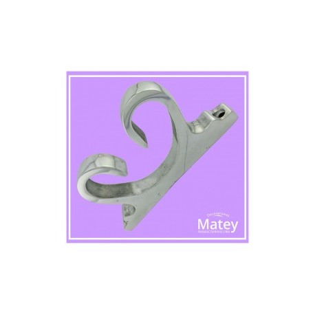 SOPORTE PARA TECHO DOBLE DE 25X25 MM.
