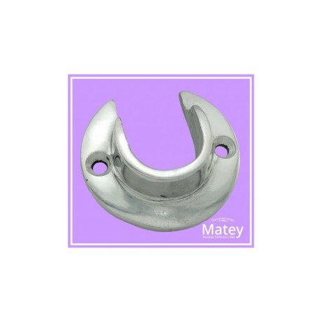 BRIDA MURCIELAGO DE ALUMINIO PARA TUBO DE...