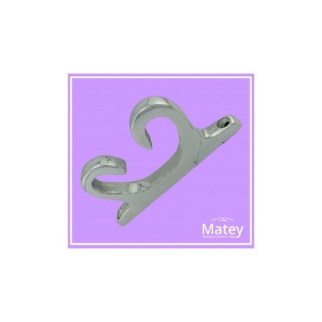 SOPORTE DE CISNE DOBLE PARA TUBO DE 19 MM.