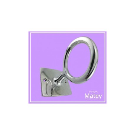 SOPORTE PARA SECADORA DE PELO DE ALUMINIO.